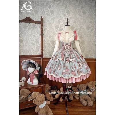 Alice Girl Little Bear Doll Wall Underbust JSK, Sheep Ears JSK, Limited Edition JSK and One Piece(20th Pre-Order/Full Payment Without Shipping)